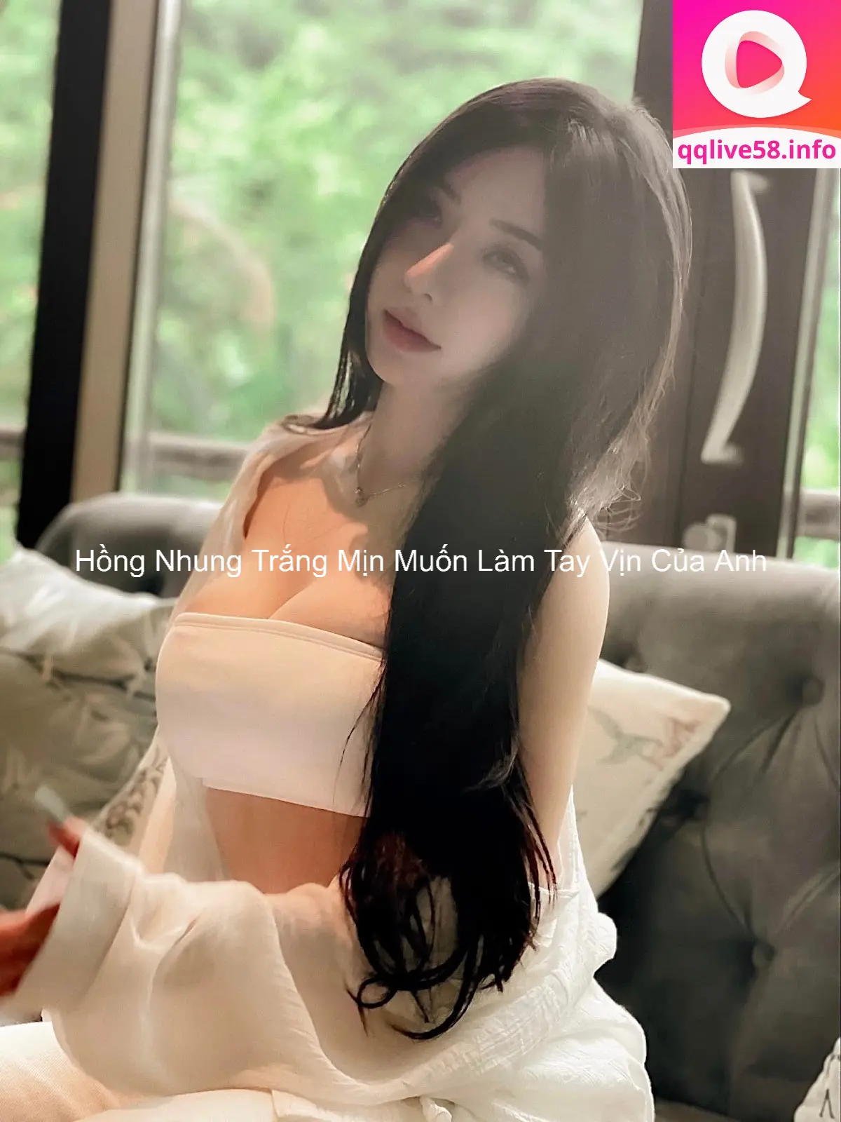 Hồng Nhung Trắng Mịn Muốn Làm Tay Vịn Của Anh 2