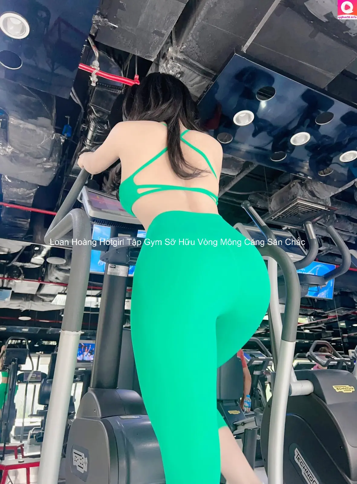 Loan Hoàng Hotgirl Tập Gym Sỡ Hữu Vòng Mông Căng Săn Chắc 8